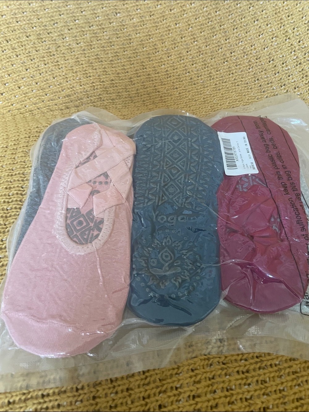 Women’s Yoga Socks - 6 pairs